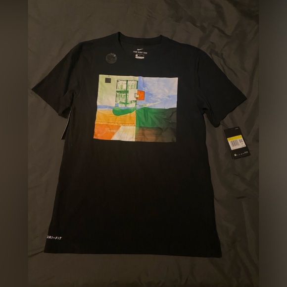 BRAND NEW NIKE PHOTO DRY TEE BLACK - Picture 3 of 3